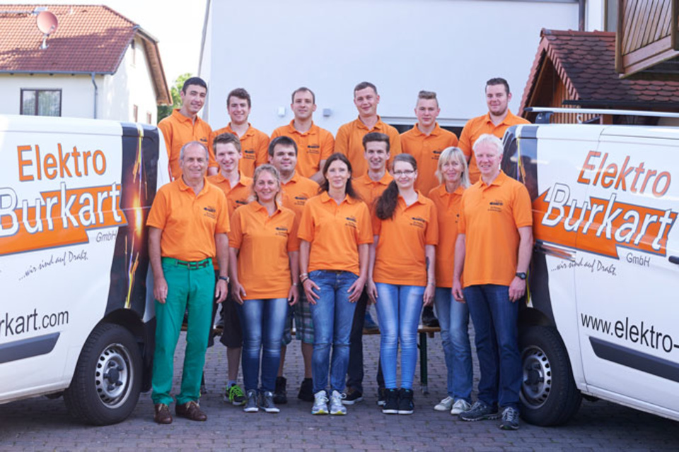 Team Elektro Burkart GmbH bei Elektro Burkart GmbH in Künzell