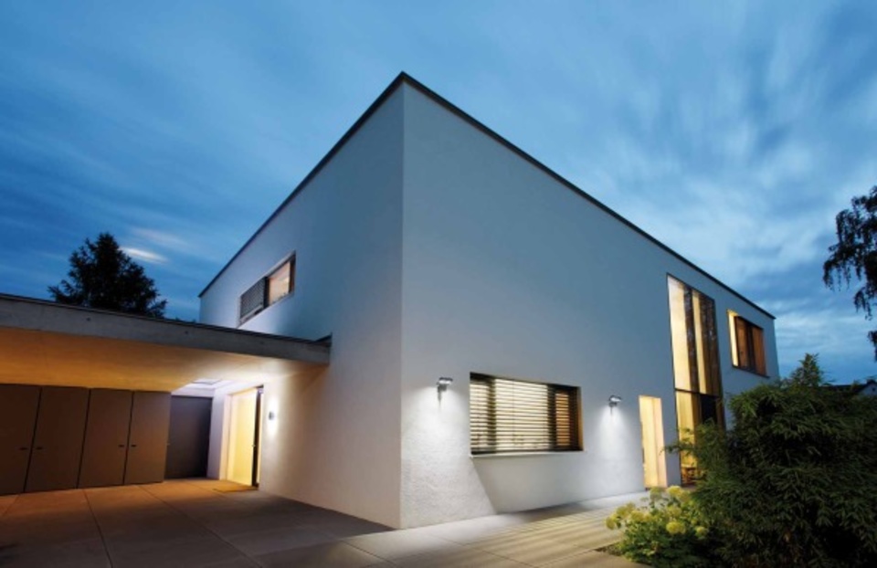 Aussenbeleuchtung bei Elektro Burkart GmbH in Künzell