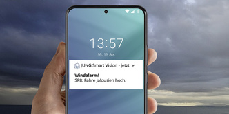 JUNG Smart Panel 8 bei Elektro Burkart GmbH in Künzell