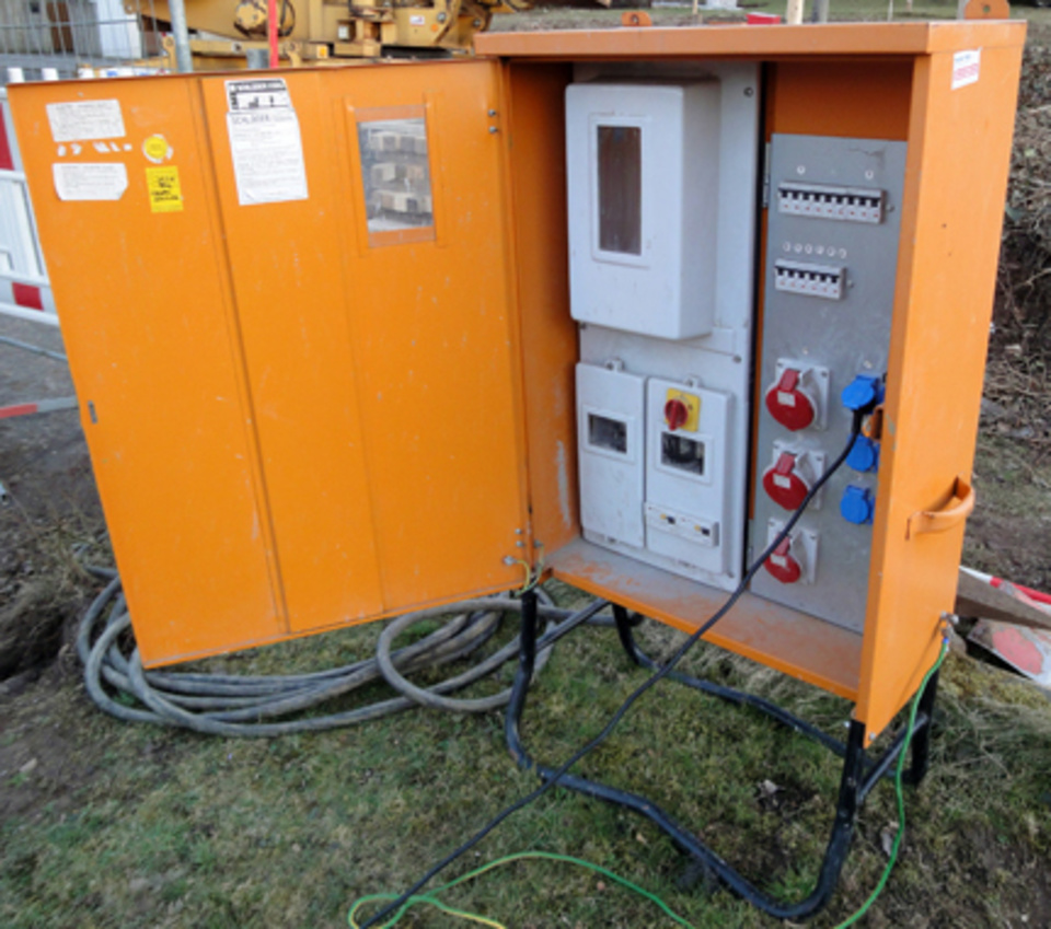 Baustromkasten bei Elektro Burkart GmbH in Künzell