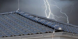 Äußerer Blitzschutz bei Elektro Burkart GmbH in Künzell